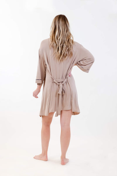 ONE SPIRIT EARTHWOOD KIMONO ROBE