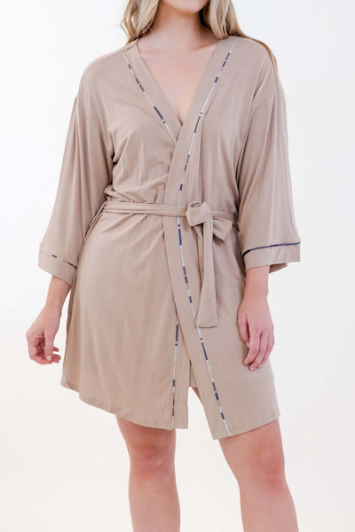ONE SPIRIT EARTHWOOD KIMONO ROBE