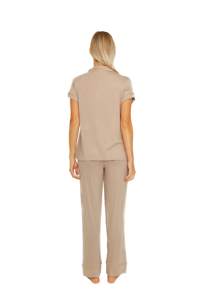 SHORT SLEEVE + LONG PANTS PAJAMA SET