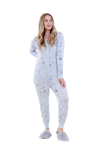 ONE SPIRIT ASTRO BLUE ONESIE