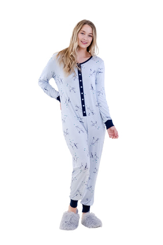 ONE SPIRIT POODLE PLAY ONESIE ROMPER