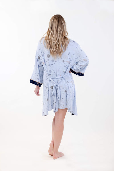 DUAL DYE KIMONO ROBE SET