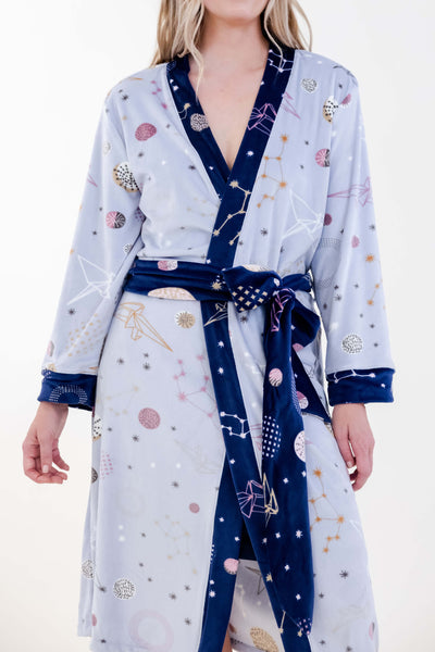 ONE SPIRIT LONG WRAP ROBE