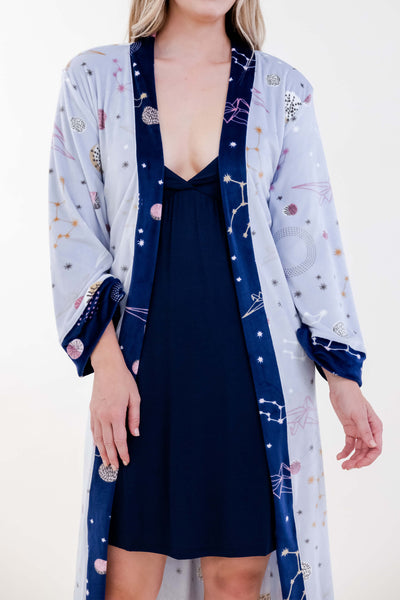 ONE SPIRIT LONG WRAP ROBE