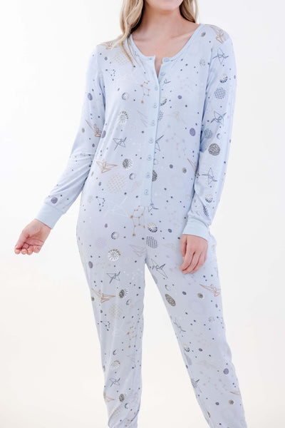 ONE SPIRIT ASTRO BLUE ONESIE