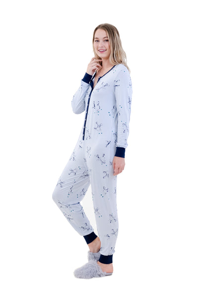 ONE SPIRIT POODLE PLAY ONESIE ROMPER