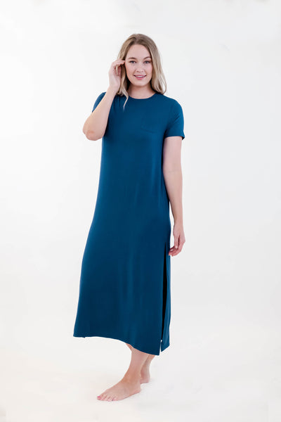 SIDE SLIT LONG DRESS