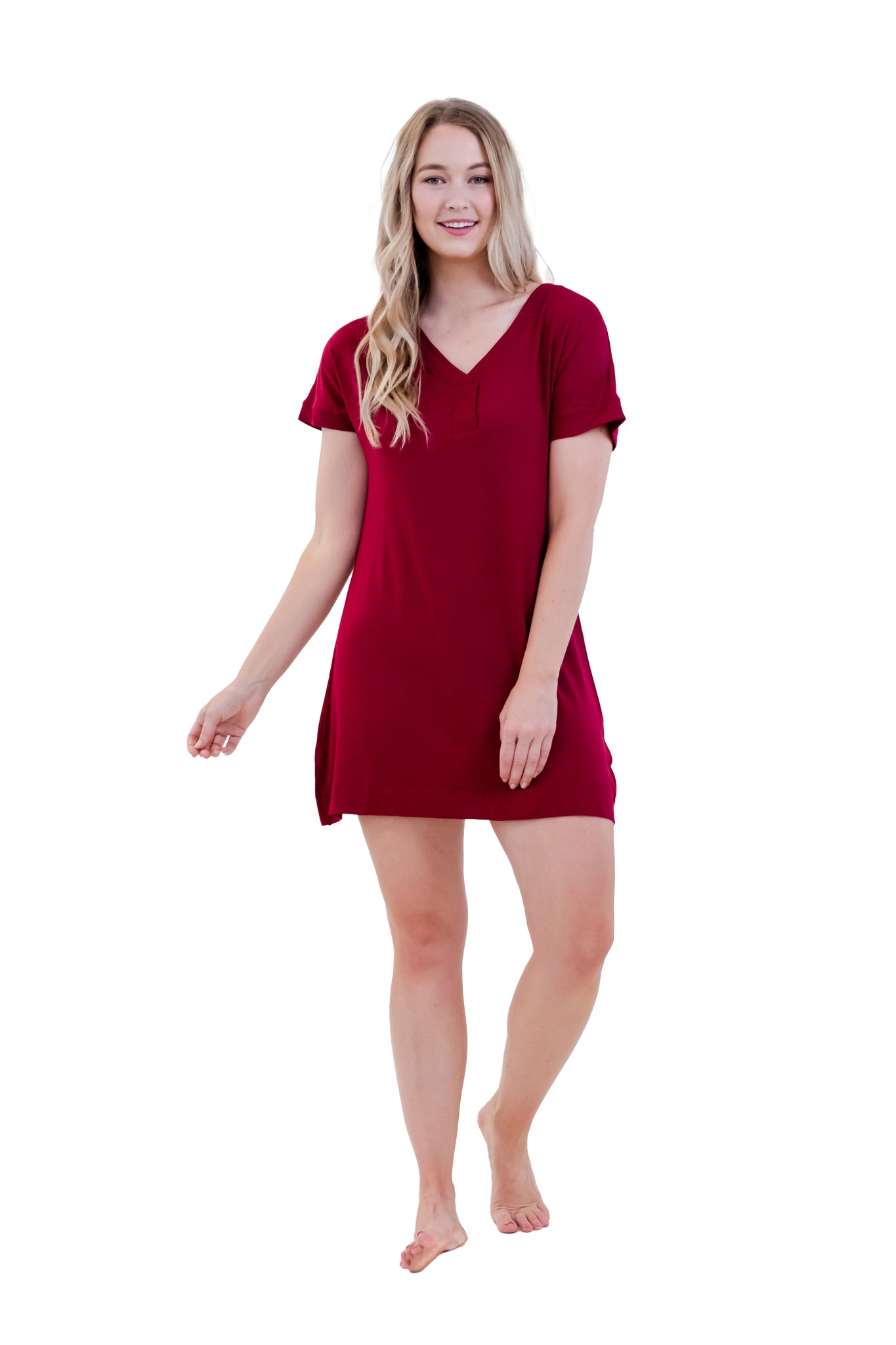 ONE SPIRIT SHORT SLEEVE SHIRT DRESS