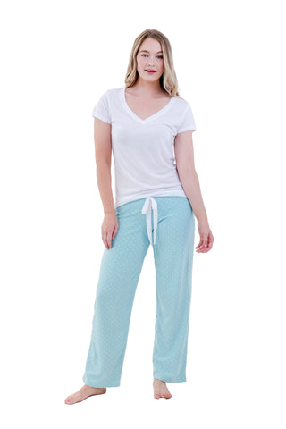 PAJAMA T-SHIRT SET (V-NECK)