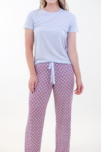 PAJAMA T-SHIRT SET (CREWNECK)