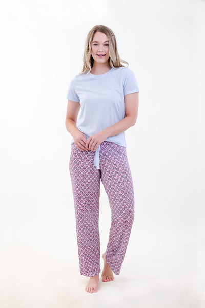 PAJAMA T-SHIRT SET (CREWNECK)