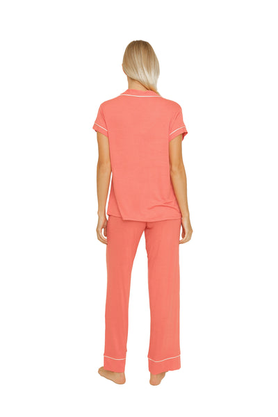 SHORT SLEEVE + LONG PANTS PAJAMA SET