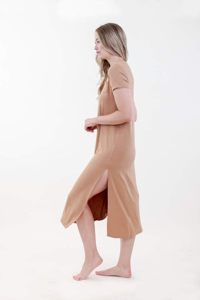 SIDE SLIT LONG DRESS