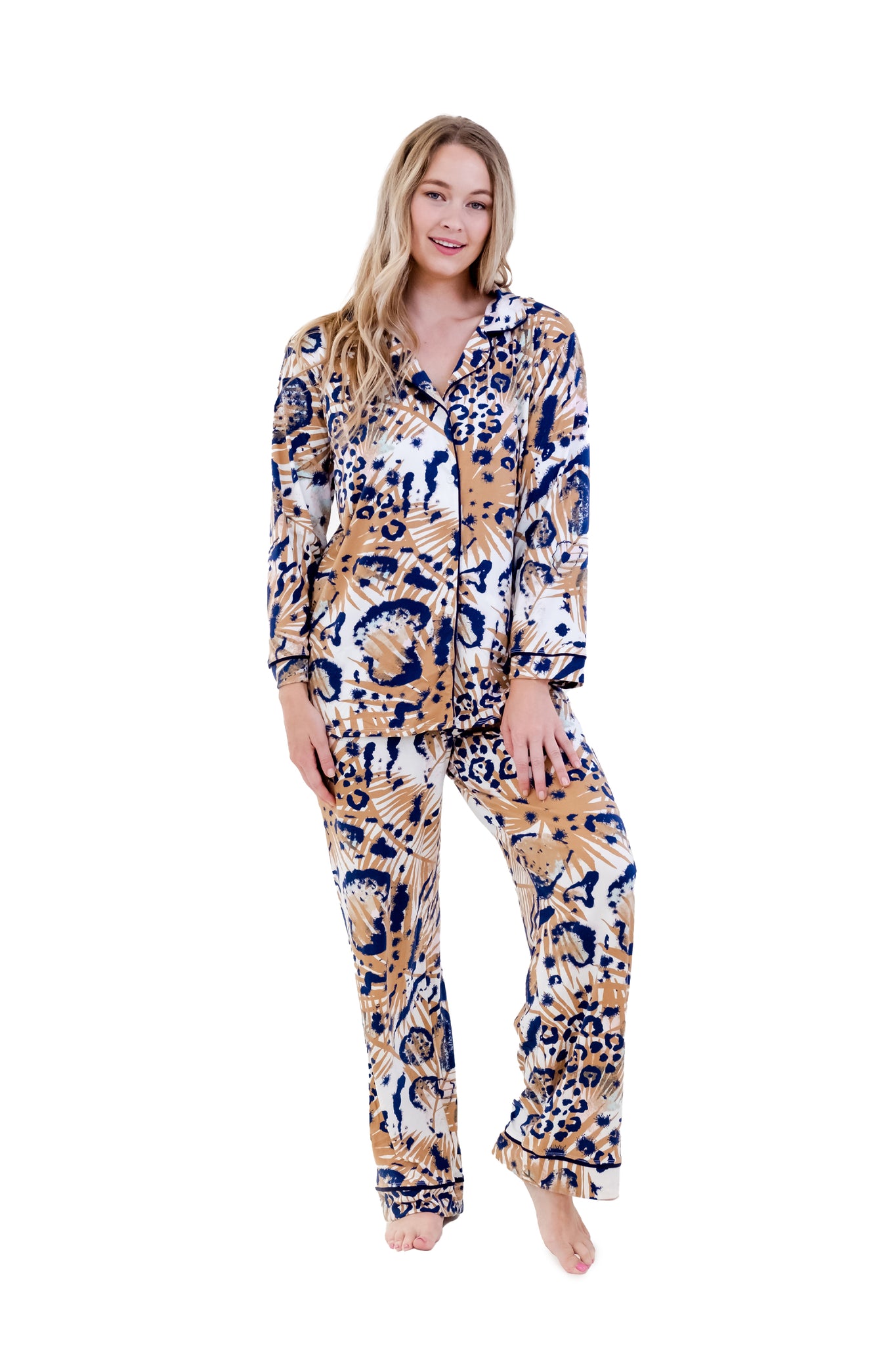 EXOTIC LONG PAJAMA SET